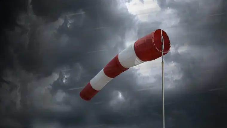 Vent violent : de puissantes rafales de vent enregistrées en région