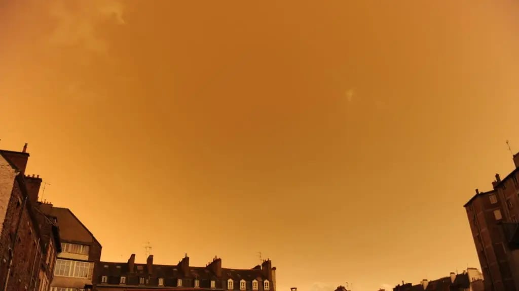 Sable du Sahara météo
