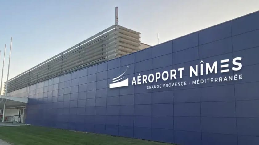 Nîmes : l’aéroport renommé « Aéroport Nîmes Grande Provence Méditerranée »