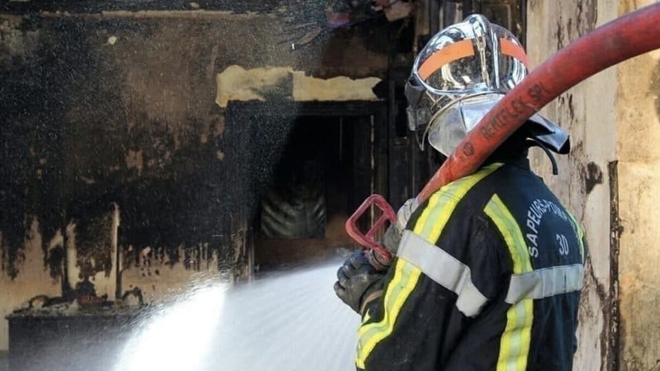 Gard Rhodanien : un incendie se déclare au 1er étage d’une habitation