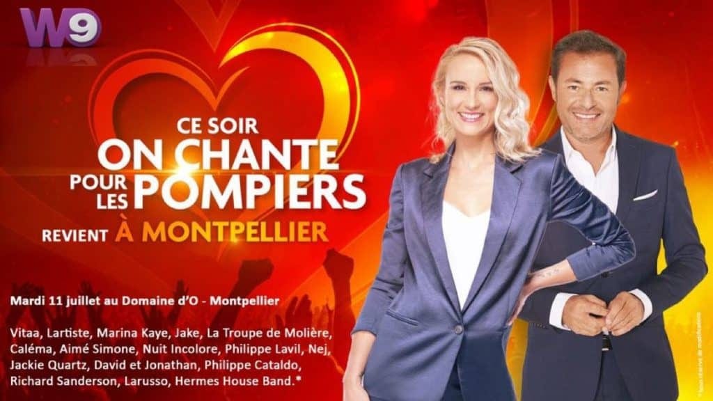 Montpellier : Concert « Ce soir on chante pour les pompiers » avec W9 au Domaine d’O