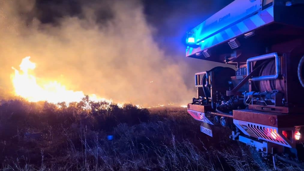 Rodilhan : les pompiers maîtrisent un feu de détritus