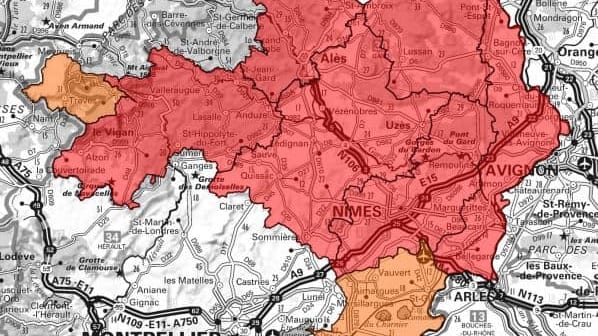 Gard : le département en risque « très exceptionnel » de feux de forêts