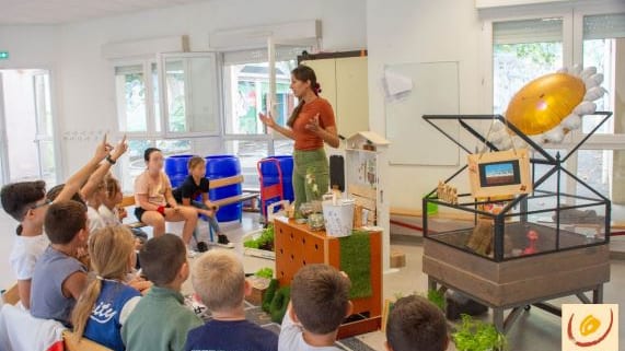 Petite Camargue : des ateliers « De la graine à l’assiette » dans les cantines proposés par Terrattitude