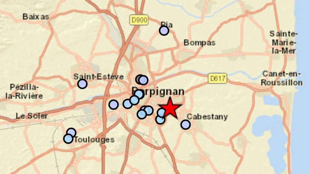Occitanie : un tremblement de terre ressenti à Perpignan