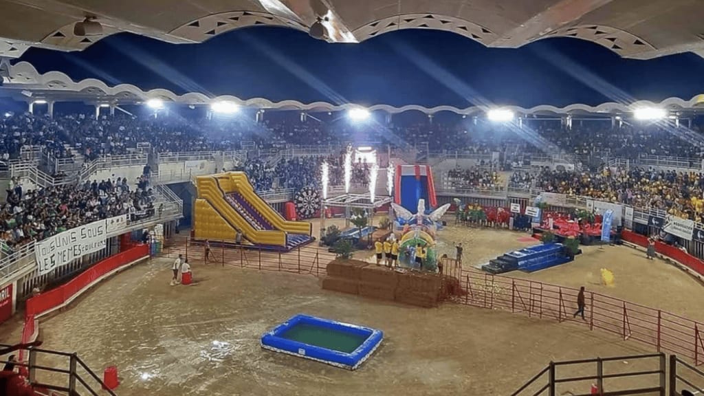 Lunel : le dernier « taureau-piscine » de l’été dans les arènes