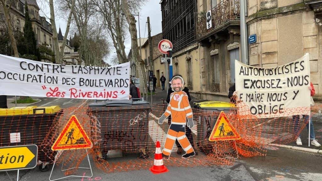 Montpellier : « nous sommes complètement invisibles », nouveau blocage des riverains des 4 Boulevards
