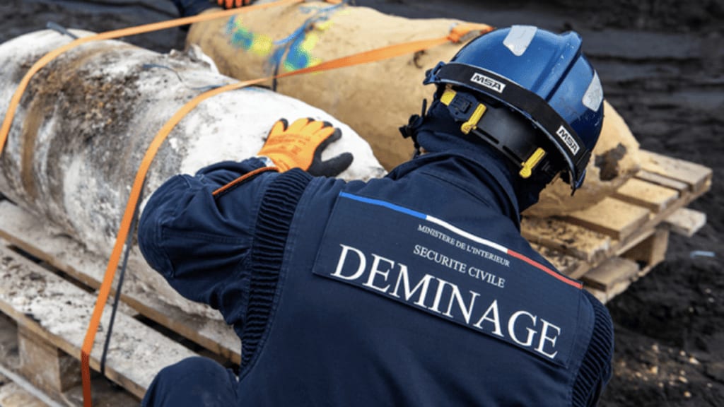 Hérault : après la tempête, des obus découverts sur la plage Vassal à Sète