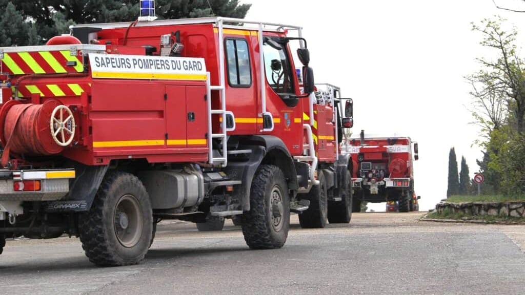 Gard : un incendie de végétation en cours à Colognac