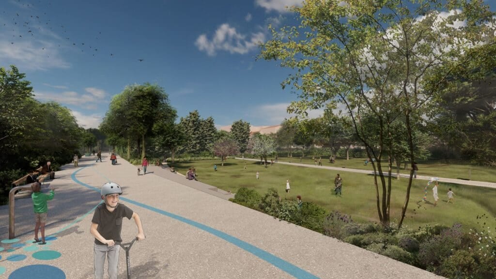 Nîmes : les travaux du futur parc Jacques-Chirac vont débuter