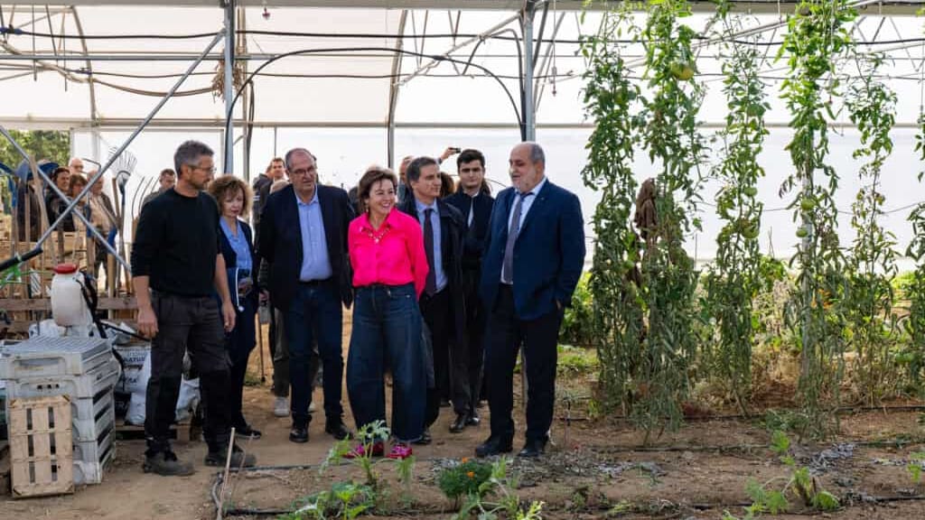 Hérault : Carole Delga à Cazouls-lès-Béziers, alimentation et socio-culturel au programme