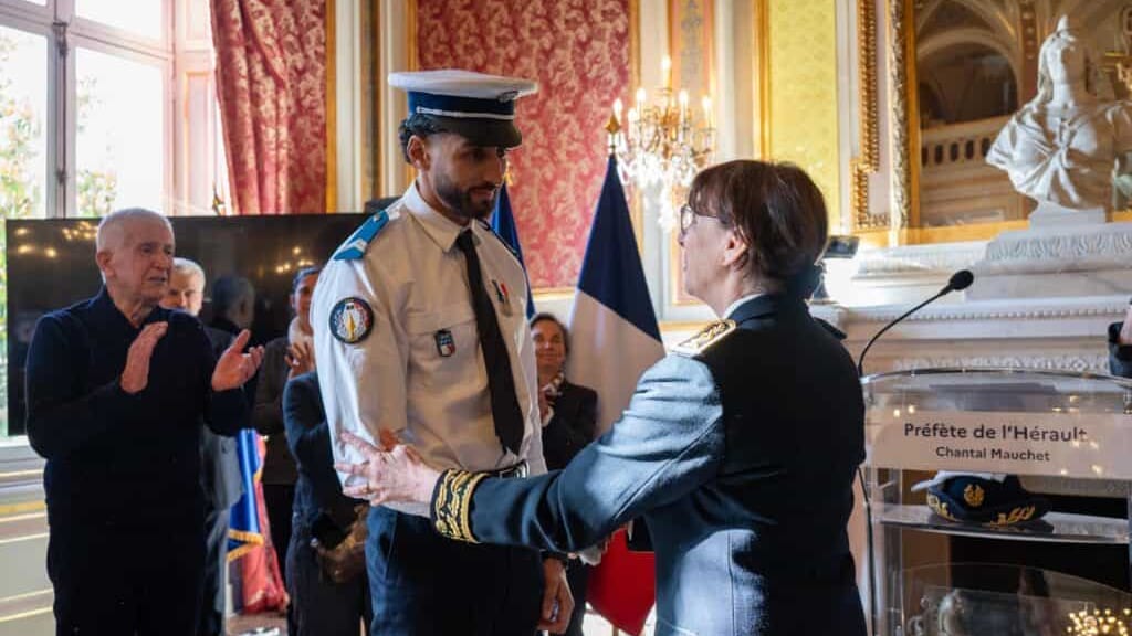 Montpellier : le policier Nasri Azzouz obtient une médaille pour « acte de courage et de dévouement »