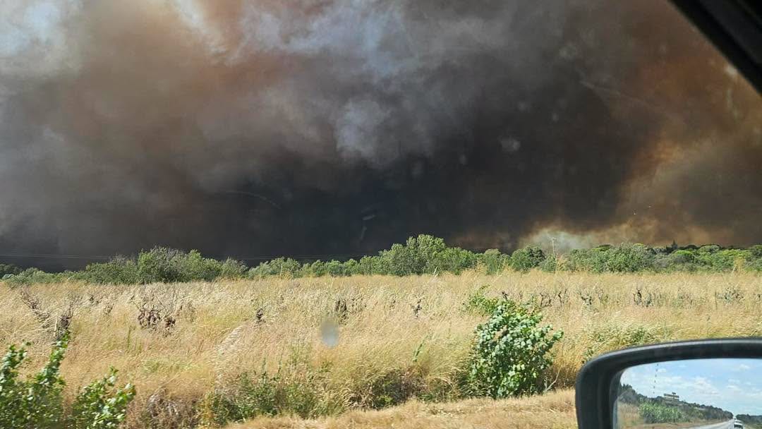 Kazaa infos radars. incendie Oupia Hérault