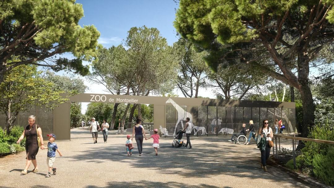Ville de Montpellier - Le zoo de Montpellier ferme temporairement ses portes pour des travaux