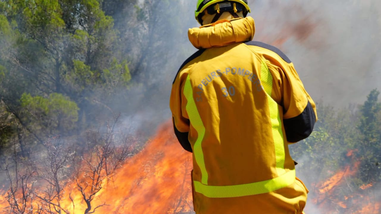 Sapeurs-pompiers du Gard - Photo d'illustration