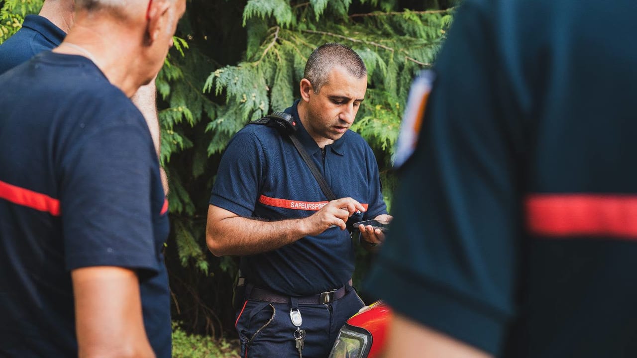 Annabelle Dumas, pompiers de l'Aude