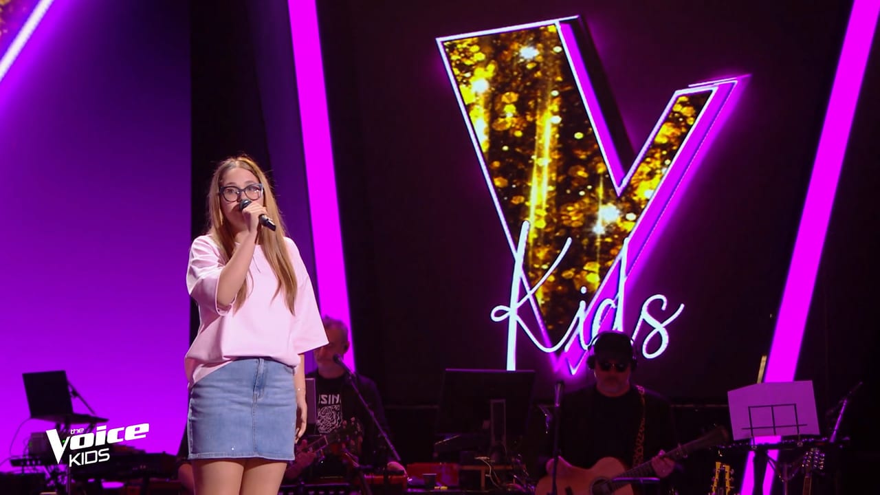 TF1/ITV - Lola originaire de Bellegarde participe à The Voice Kids