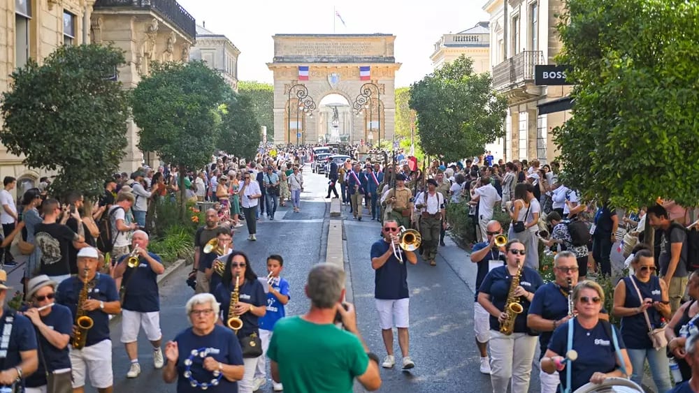 Libération de Montpellier. Crédit photo ville de Montpellier