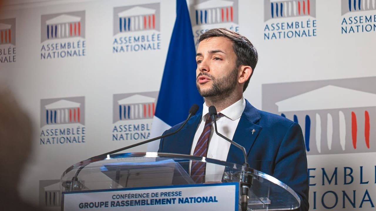 Gard : le député RN Jean-Philippe Tanguy à Beaucaire le 26 septembre. Photo DR