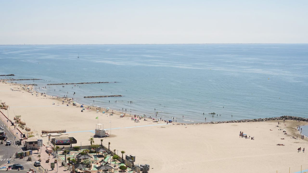 Plage Palavas les Flots. Crédit ville de Palavas les Flots