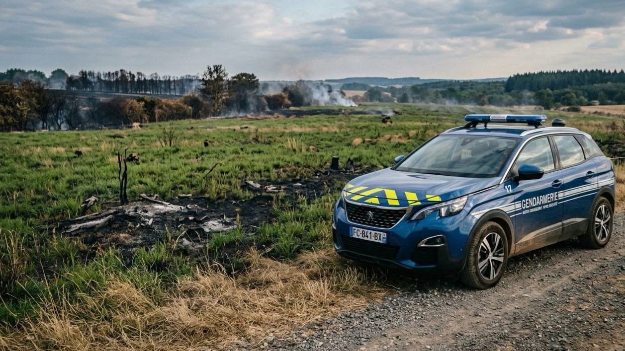 Gendarmerie du Tarn / Incendie à Cagnac-les-Mines et au Garric