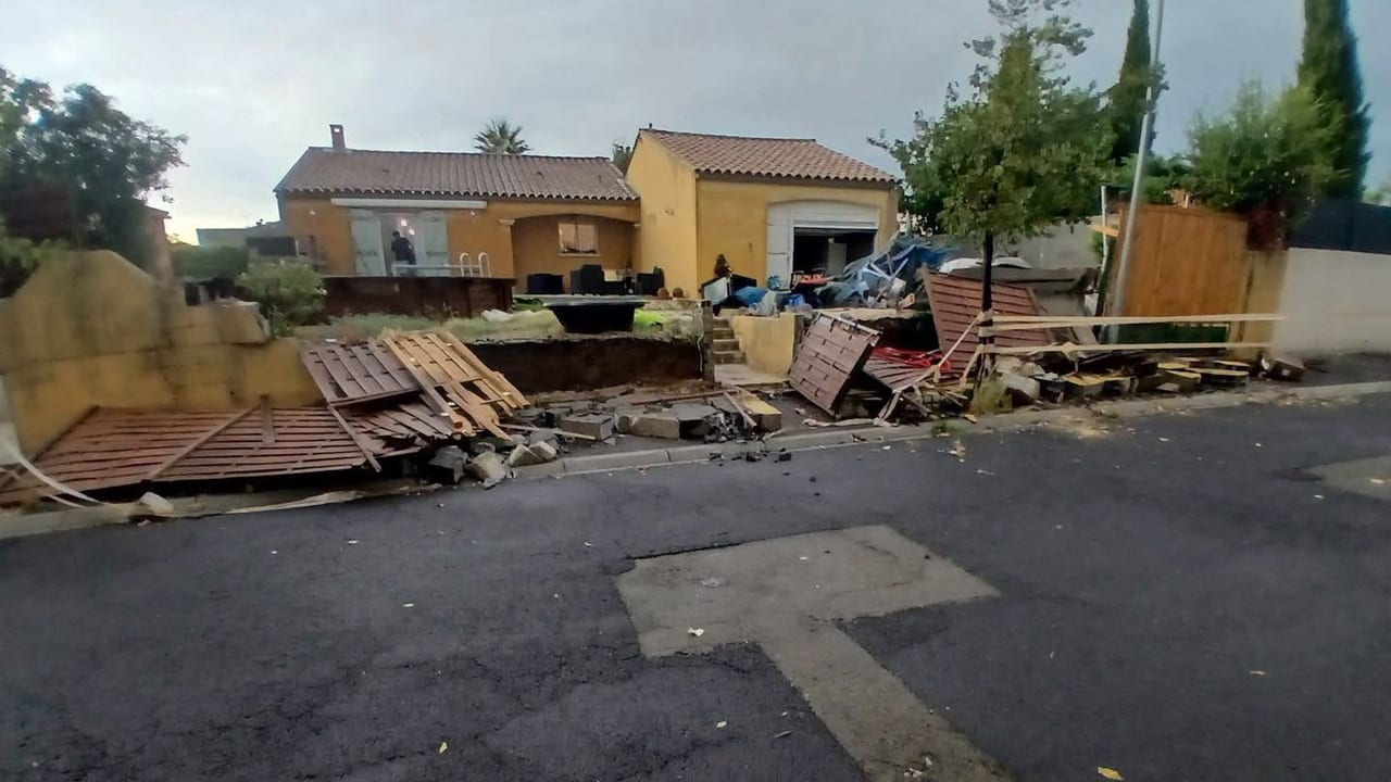 Servian a été touchée par la tempête du 24 aout 2026. Photo Kazaa infos radars