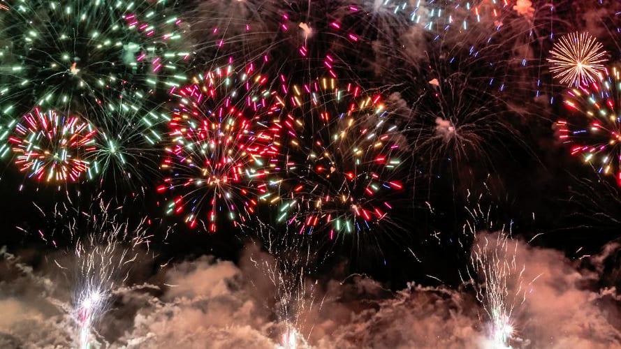 Illustration - feu d'artifice