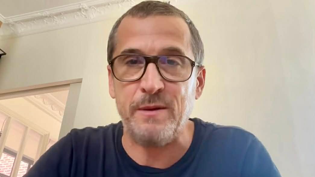 Capture d'écran vidéo postée par Guillaume Canet sur Instagram