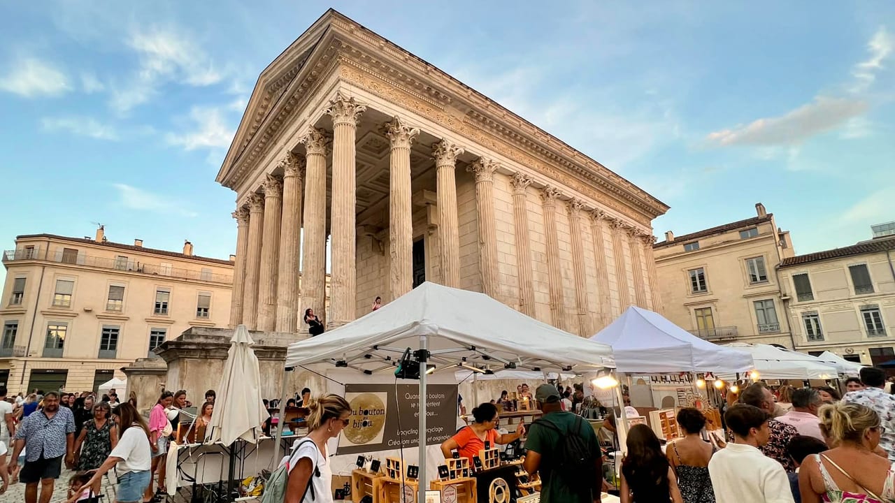 Maison Carrée Nîmes. Photo : Linda Mansouri