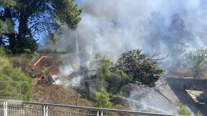 Feux de forêt - Incendie Perpignan