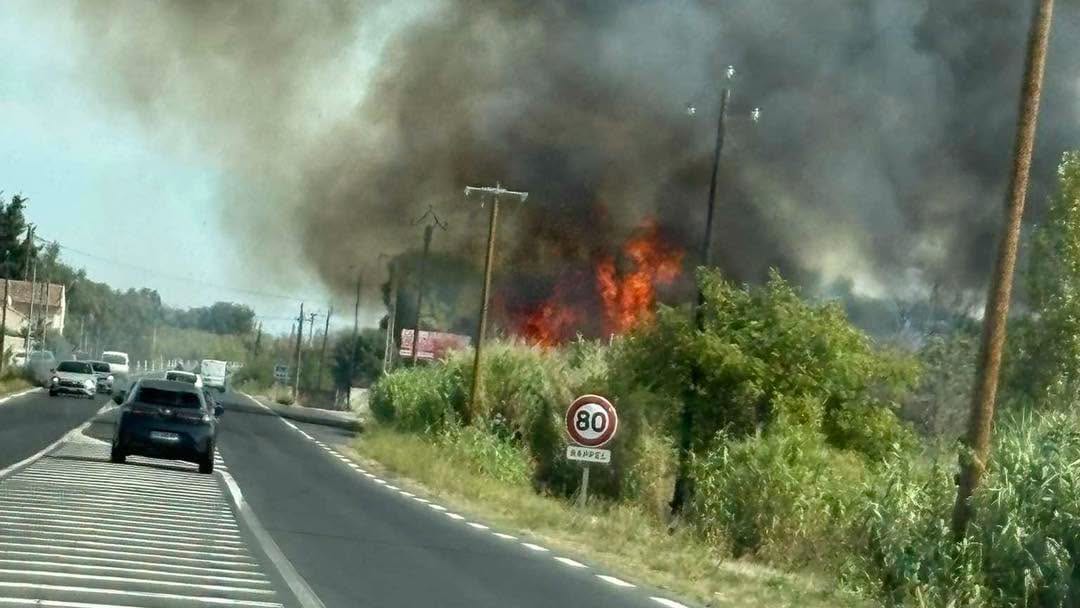 Kazaa infos radars. incendie secteur Béziers, 24 septembre 2026