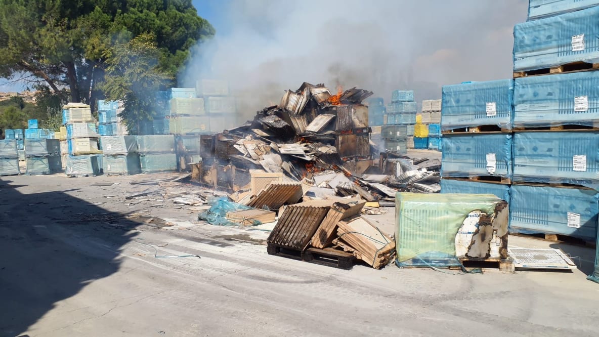 SDIS 30 - Incendie à Fournès