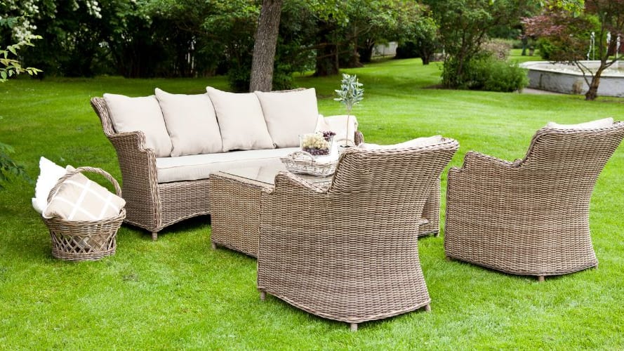 Illustration - mobilier de jardin