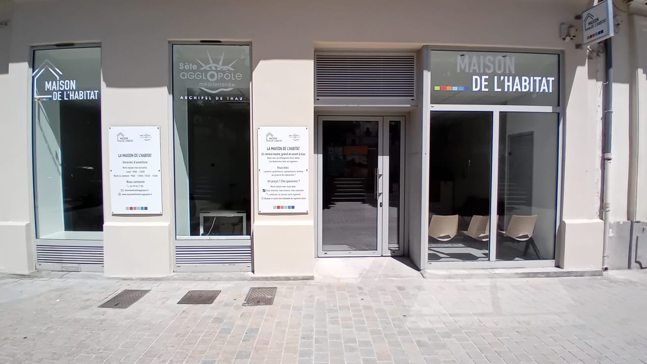 Maison de lhabitat intercommunale a Sete. Photo DR