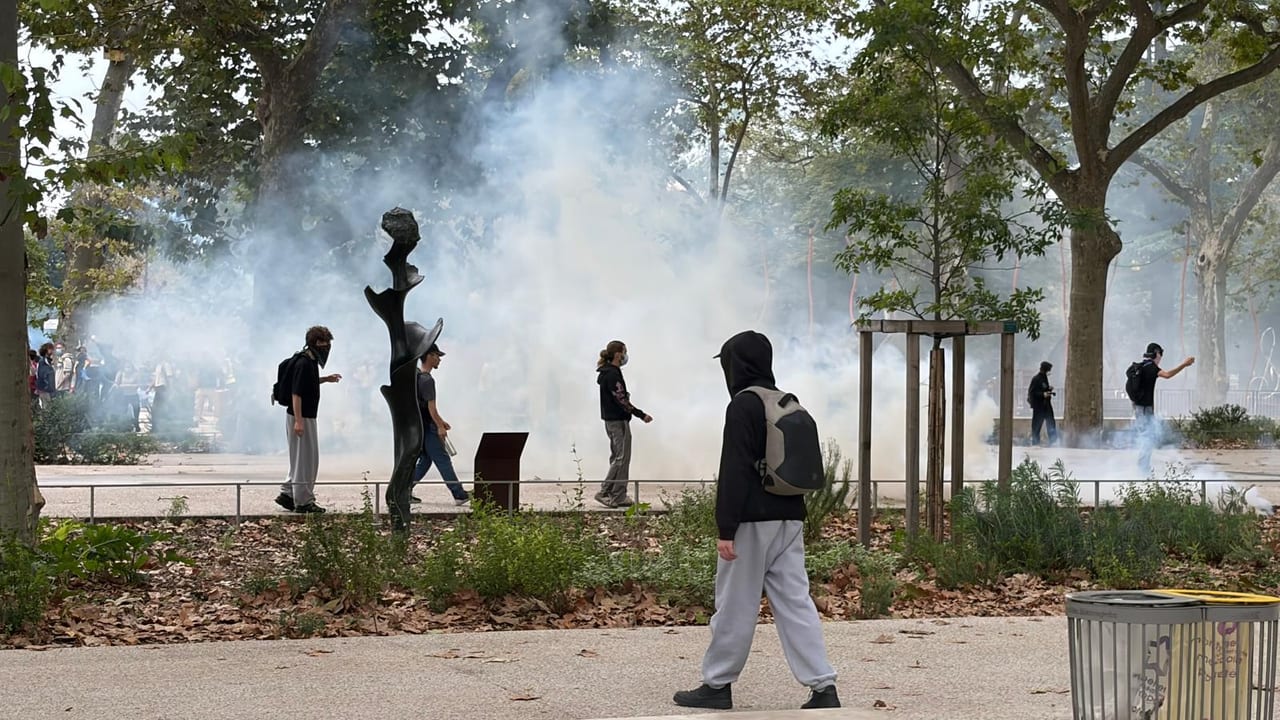 InfOccitanie - A.F / Manifestation Montpellier 8 octobre