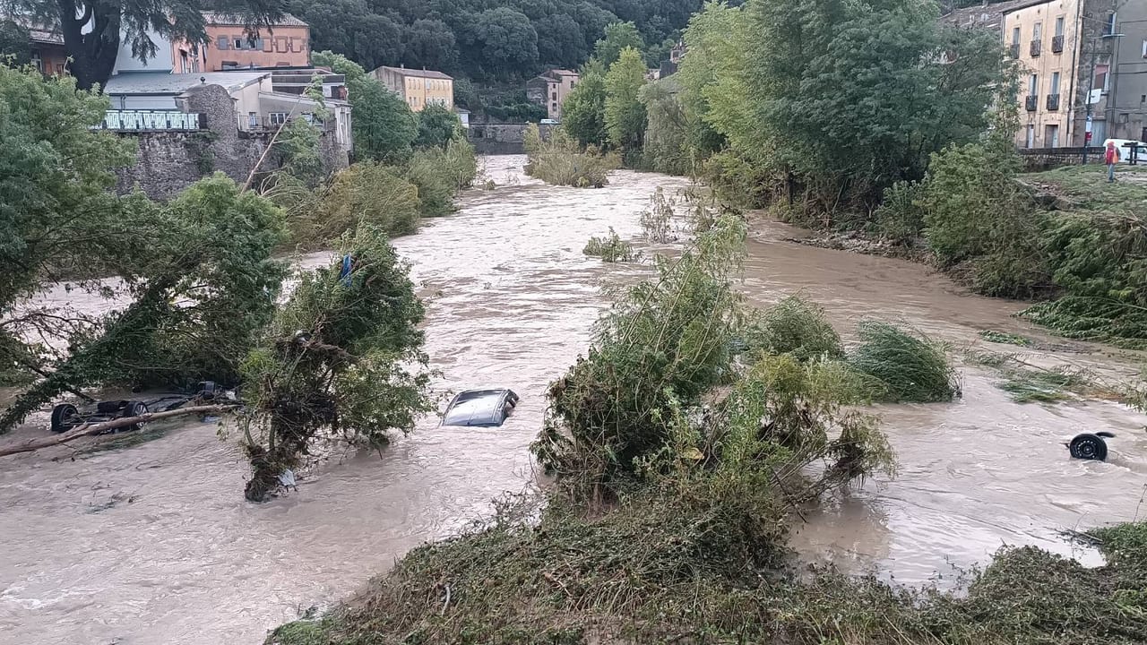 DR - Laetitia Dhainault Chant - Crue à Lodève