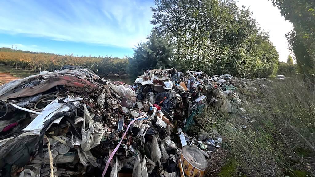 Ville de Vauvert / 120 m³ de déchets découverts sur la commune