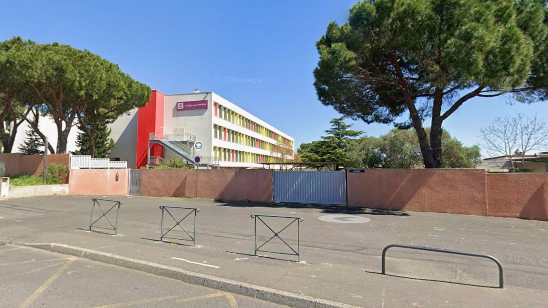 Capture d'écran Maps / Collège Jean Perrin Béziers