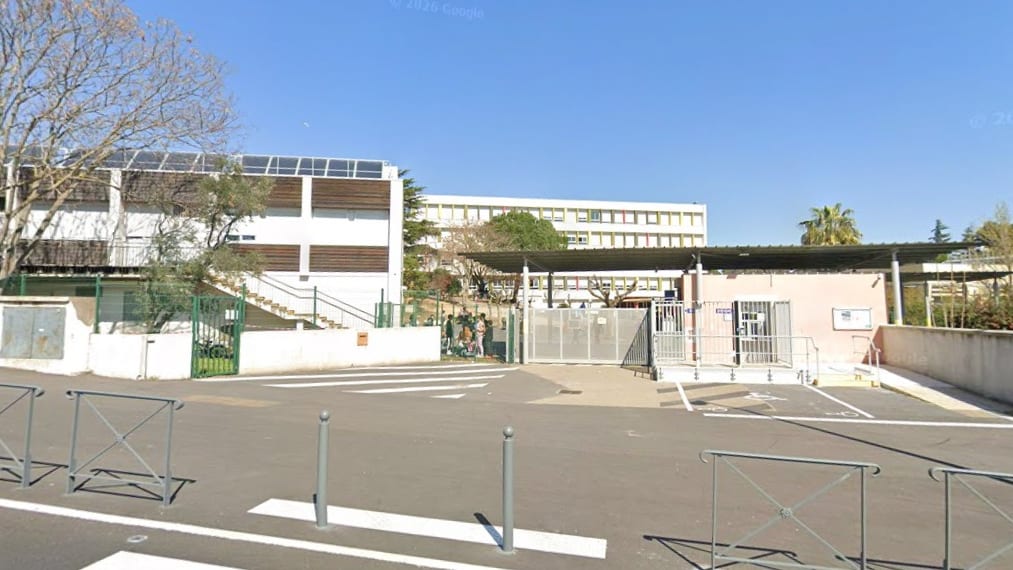 Capture d'écran Maps / Collège Jean Perrin Béziers