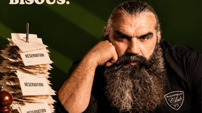 Sébastien Chabal - Instagram / Le restaurant « Hume » au Marché du Lez