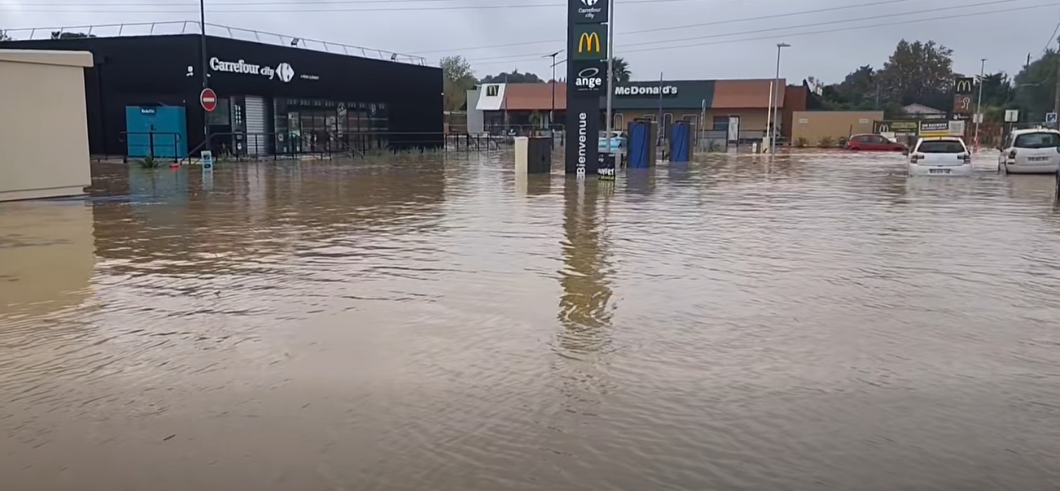 Inondations à Narbonne
