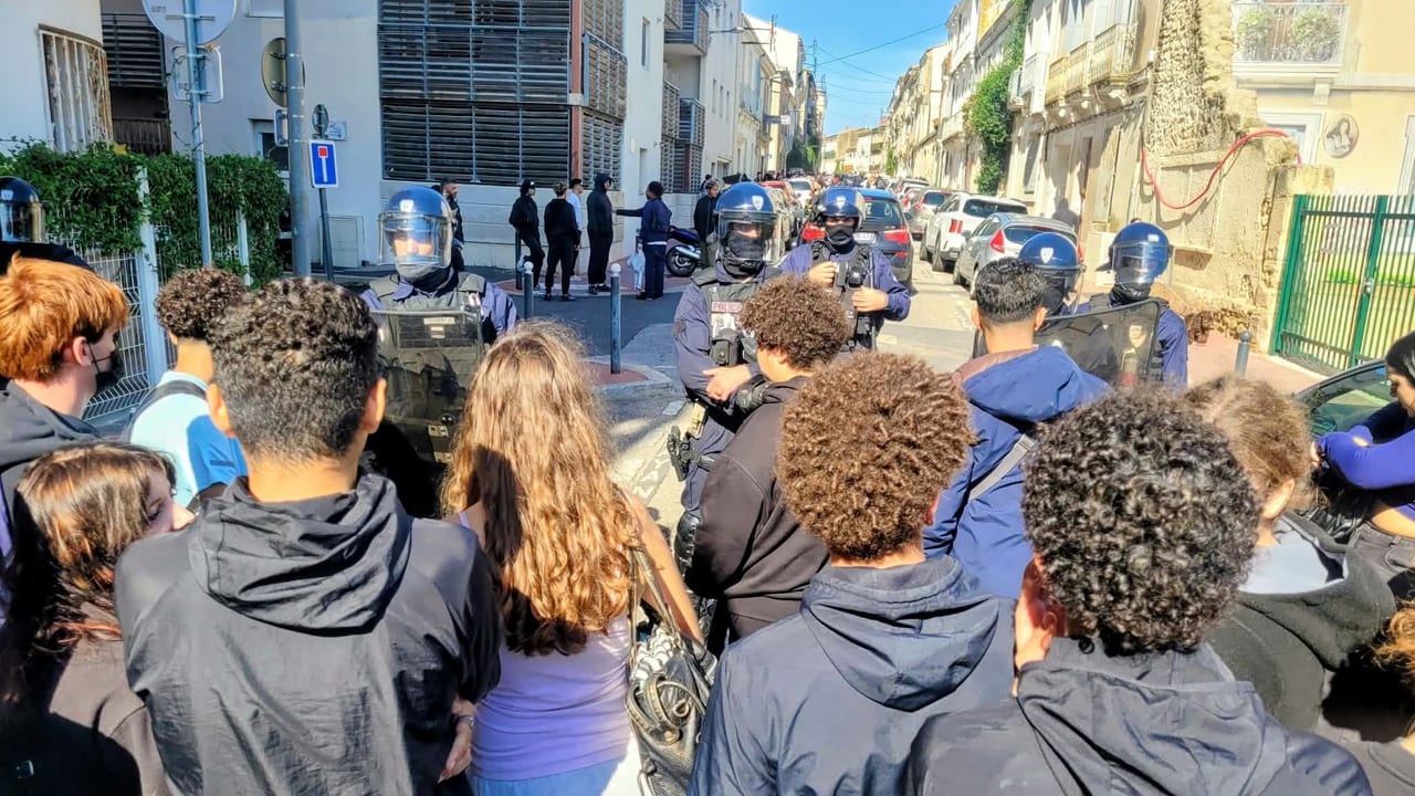 Photo d'illustration, Linda Mansouri, mouvement lycéen, octobre 2026