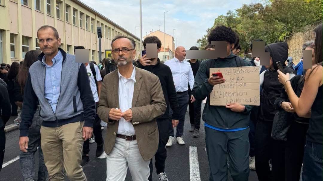 Manifestation étudiant, Béziers, 5 octobre 2026. Photo Kazaa infos radars
