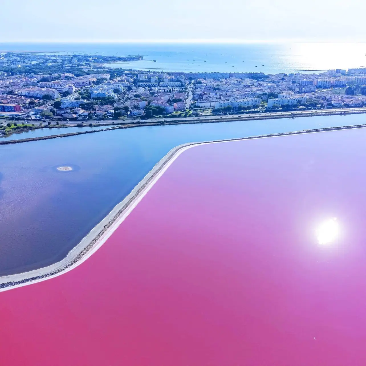 Les salins d’Aigues-Mortes - Photo LouloOweb Drones 