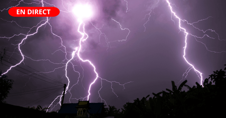 Orages en direct