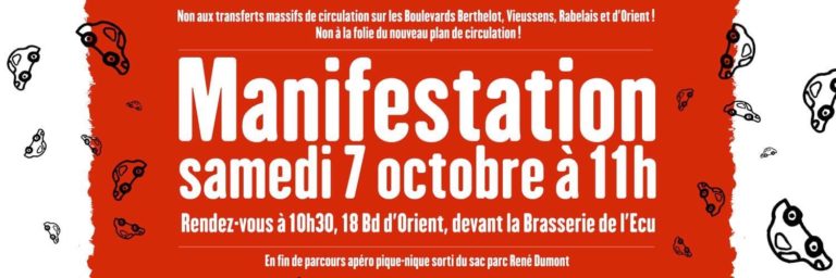 Manifestation à Montpellier