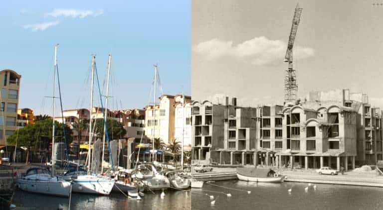 Port Gruissan_avant_apres