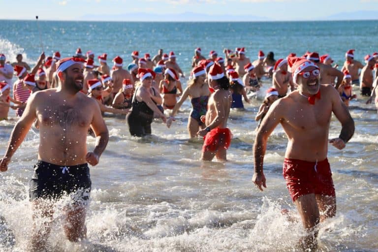 Bain de Noël Valras