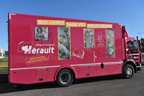 Bibliobus de l'Hérault