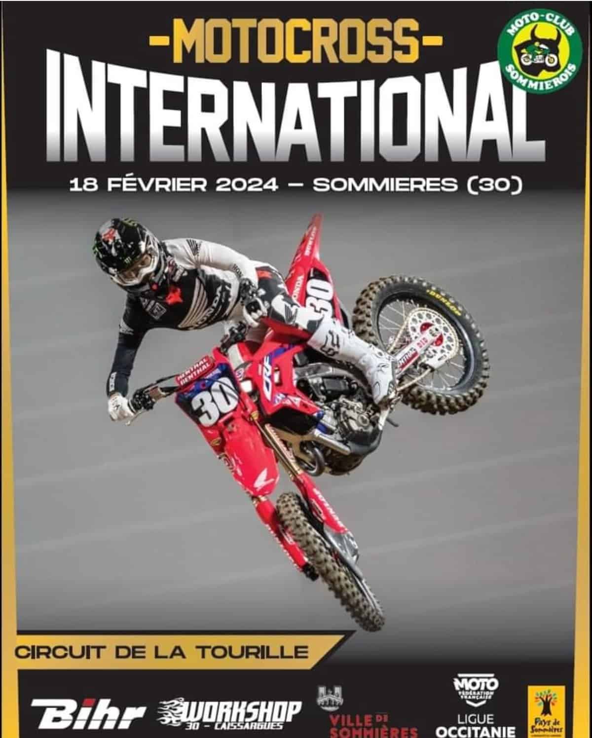 Le 57ème international de Sommières - motocross
https://www.moto-club-sommierois.org/